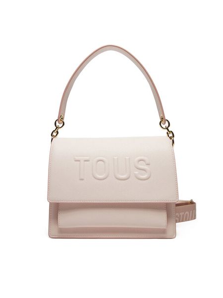 TOUS Torebka Audree 2002104915 Różowy. Czerwone torebki klasyczne damskie Tous, bez wzorów, ze skóry, bez dodatków. Za 899.99 zł.