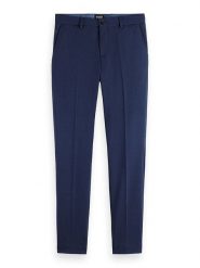 Scotch & Soda Spodnie chino w kolorze granatowym rozmiar: W30/L32. Niebieskie spodnie materiałowe męskie Scotch & Soda, bez wzorów. Za 158.47 zł.