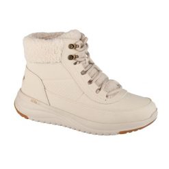Buty zimowe damskie, On-The-Go Stellar - Alpine Adventure. Białe buty sportowe na co dzień damskie Skechers, bez wzorów, z materiału, trekkingowe. Za 585.00 zł.