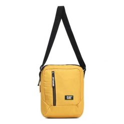 Torba na ramię Caterpillar THE PROJECT Mustard (83614-108). Żółte torby męskie na ramię CATerpillar, bez wzorów, na ramię. Za 109.00 zł.