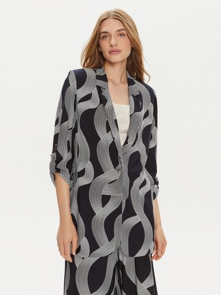 Joseph Ribkoff Marynarka 242198 Granatowy Regular Fit. Niebieskie marynarki i żakiety damskie Joseph Ribkoff, bez wzorów, z syntetyku. Za 869.99 zł.