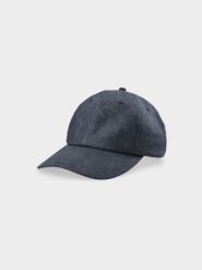 4F Czapka z daszkiem strapback uniseks - szara S/M. Szare czapki z daszkiem damskie 4f, bez wzorów, z bawełny. W wyprzedaży za 29.99 zł.