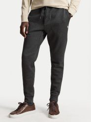 Polo Ralph Lauren Spodnie dresowe 710881518520 Szary ciemny Regular Fit. Szare spodnie dresowe męskie Polo Ralph Lauren, bez wzorów, z bawełny. Za 729.99 zł.