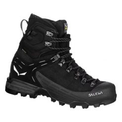 Damskie buty trekkingowe Salewa Ortles Ascent Mid Gtx. Czarne obuwie trekkingowe damskie Salewa, na zimę. Za 1,471.50 zł.