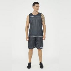 Męski Zestaw Piłkarski Treningowy KIT DOUBLE Czarny-Biały. Białe szorty męskie Legea, bez wzorów, z materiału. Za 80.00 zł.