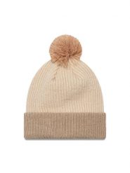 New Era Czapka Wmns Block Pom 60565274 Beżowy. Brązowe czapki zimowe damskie New Era, z materiału. Za 159.99 zł.