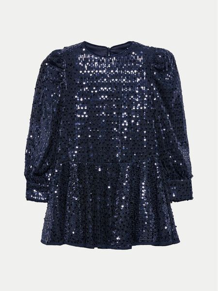 Abel & Lula Sukienka elegancka 5538 Granatowy Regular Fit. Niebieskie sukienki dziewczęce Abel & Lula, bez wzorów, z syntetyku, eleganckie, bez ramiączek. Za 209.99 zł.