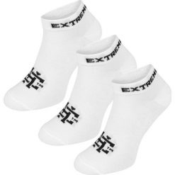 Skarpetki Sportowe Męskie krótkie trójpak EXTREME HOBBY HASHTAG 3-pack. Białe skarpetki męskie EXTREME HOBBY, bez wzorów. Za 69.00 zł.
