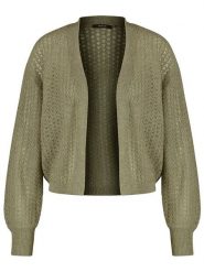 TAIFUN Kardigan w kolorze khaki rozmiar: 42. Brązowe kardigany damskie Taifun, bez wzorów, z wełny. Za 189.29 zł.
