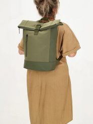 Beagles Plecak "Kobe" w kolorze khaki - 46 x 38 x 15 cm rozmiar: onesize. Brązowe plecaki damskie Beagles, bez wzorów, z materiału. Za 140.53 zł.