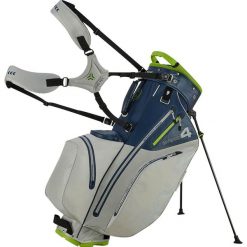 Torba golfowa Big Max Aqua Hybrid 4 Niebiesko-szary. Niebieskie torebki klasyczne damskie BIG MAX, bez wzorów, bez dodatków. Za 1,299.95 zł.
