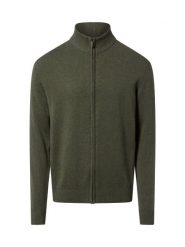 Nils Sundström Męski kardigan Mężczyźni Bawełna zielony jednolity, S. Zielone kardigany męskie Nils Sundström, m, bez wzorów, z bawełny, bez kołnierzyka. Za 249.95 zł.