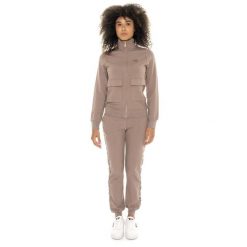 Kombinezon zimowy Leone 1947 Chic Tones Damen ze Stehkragenem i Reißverschlussem. Brązowe kombinezony damskie LEONE 1947 APPAREL, na zimę, bez wzorów, z dresówki, sportowe, bez kołnierzyka, bez ramiączek. W wyprzedaży za 241.55 zł.