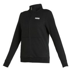 Bluza dresowa damska Puma ESS FL. Czarne bluzy bez kaptura damskie Puma, xs, z dresówki. Za 140.99 zł.