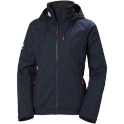 Kurtka uniwersalna damska Helly Hansen Crew. Czarne kurtki damskie Helly Hansen, uniwersalny, z aplikacjami, z materiału, z kapturem. Za 739.00 zł.