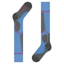 Damskie skarpety kompresyjne Falke SK4 Advanced. Niebieskie skarpetki damskie Falke, bez wzorów. Za 179.50 zł.