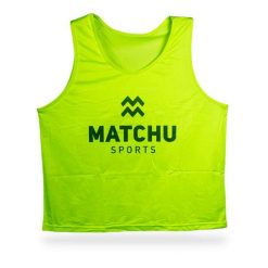 Kurtka piłkarska wykonana z poliestru i siatki. Żółte kurtki treningowe męskie MATCHU SPORTS, s, bez wzorów, z materiału, na fitness i siłownię. Za 79.00 zł.