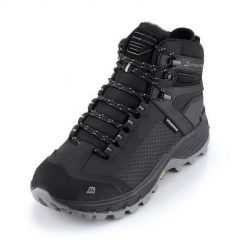 Buty trekkingowe męskie Alpine Pro kneiffe. Czarne buty trekkingowe męskie Alpine Pro, z materiału, bez zapięcia, trekkingowe. Za 905.00 zł.