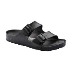 Sandały Damskie Arizona EVA. Czarne sandały damskie Birkenstock, bez wzorów, z materiału, bez obcasa. Za 339.00 zł.