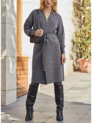 LA Angels Kardigan w kolorze szarym rozmiar: M. Szare kardigany damskie LA Angels, m, bez wzorów, z tkaniny. Za 178.37 zł.