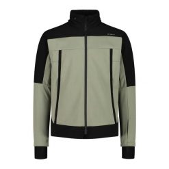 Kurtka narciarska z kapturem CMP. Zielone kurtki męskie CMP, m, bez wzorów, z softshellu, z kapturem. Za 435.50 zł.