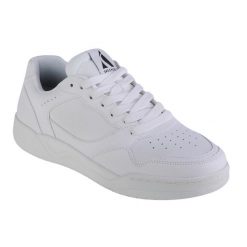 Buty sportowe Sneakersy męskie, Skechers Koopa-Volley Low Varsity. Białe buty sportowe na co dzień męskie Skechers, bez zapięcia, trekkingowe. Za 299.99 zł.