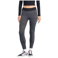 Legginsy Roxy z charakterystycznym modelem. Czarne legginsy damskie Roxy, xs, bez wzorów, z materiału. Za 284.55 zł.
