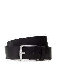 Boss Pasek Męski Jor-V 50471321 Czarny. Czarne paski męskie Boss, bez wzorów, ze skóry. Za 209.99 zł.