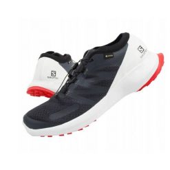 Buty męskie sportowe Salomon Sense Flow 409672 GTX. Białe obuwie do biegania damskie Salomon. Za 259.00 zł.