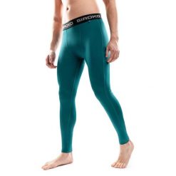 Męskie narciarskie legginsy termoaktywne Sporty zimowe Siroko Alta. Zielone bielizna termoaktywna męska SIROKO, l, bez wzorów, z tkaniny. Za 254.00 zł.