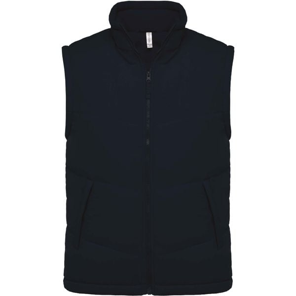 Kurtka puchowa bez rękawów Kariban Doublé Polaire. Niebieskie kurtki męskie KARIBAN, m, bez wzorów, z puchu, bez kaptura. Za 218.00 zł.