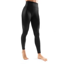 Damskie bezszwowe legginsy sportowe Fitness Siroko Salem. Czarne bielizna termoaktywna damska SIROKO, xs, bez wzorów, z materiału. Za 127.00 zł.