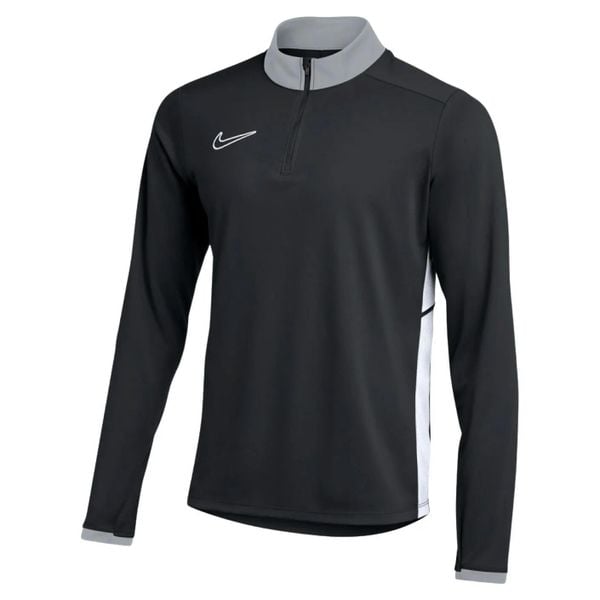 Bluza dresowa sportowa męska Dri-Fit Academy 25 Drill Top. Czarne bluzy sportowe męskie Nike, bez wzorów, z dresówki, sportowe, bez kołnierzyka, bez ramiączek. Za 179.99 zł.