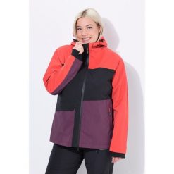 Damskie Kurtka przeciwdeszczowa HYPRAR wodoodporna dwukierunkowy zamek. Czerwone kurtki damskie Ulla Popken, plus size, bez wzorów, z elastanu, bez kaptura. Za 699.99 zł.