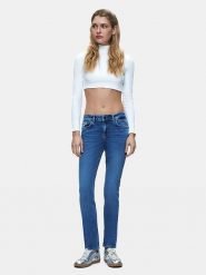LTB Dżinsy "Fallon 200" - Slim fit - w kolorze niebieskim rozmiar: W28/L36. Niebieskie jeansy damskie LTB. Za 166.88 zł.