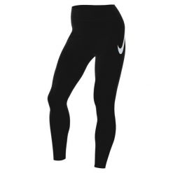 Spodnie sportowe damskie Nike HV2304. Czarne spodnie sportowe damskie Nike, s, z elastanu, do biegania. Za 381.00 zł.