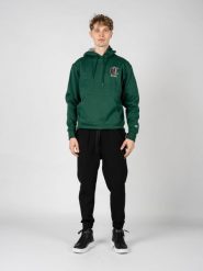 Champion Bluza "Hoodie" | HBGF89H586NKA | Mężczyzna | Zielony. Zielone bluzy bez kaptura męskie CHAMPION, m, z bawełny. W wyprzedaży za 169.00 zł.