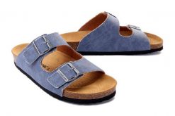 DR. BRINKMANN 600056-51 denim, klapki profilaktyczne męskie. Klapki i japonki męskie Dr. Brinkmann, z denimu. Za 224.90 zł.