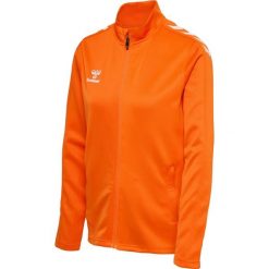 Bluza sportowa damska Hummel half zip Core XK. Brązowe bluzy bez kaptura damskie HUMMEL, s, bez wzorów, z dresówki, bez ramiączek, bez kaptura. Za 222.00 zł.