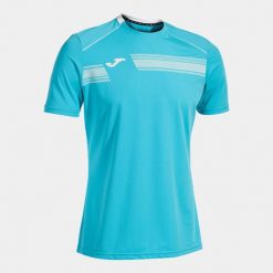 Koszulka tenisowa męska z krótkim rękawem Joma Smash Short Sleeve T-Shirt. Białe t-shirty męskie Joma, m, bez wzorów, z poliesteru, bez kołnierzyka. Za 170.00 zł.