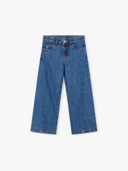 Mayoral Jeansy 3590 Granatowy Regular Fit. Niebieskie spodnie dziewczęce Mayoral, z bawełny. Za 149.99 zł.