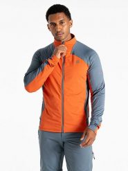 Dare 2b Kurtka polarowa "Substratum IV" w kolorze pomarańczowo-szarym rozmiar: L. Pomarańczowe kurtki męskie Dare 2b, l, bez wzorów, z materiału, bez kaptura. Za 113.36 zł.