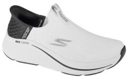 Buty do biegania damskie, Slip-Ins Max Cushioning Elite 2.0. Białe obuwie do biegania damskie Skechers. Za 429.99 zł.