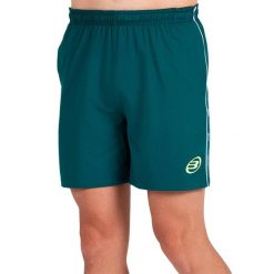 BULLPADEL LOUSAM Hombre (Short). Czarne szorty męskie bullpadel, bez wzorów, z meshu. Za 147.05 zł.