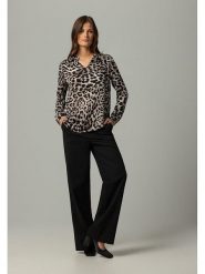 More & More Bluzka w kolorze szaro-czarnym rozmiar: 44. Szare bluzki damskie MORE & MORE, bez wzorów, z wiskozy, bez kołnierzyka, bez ramiączek. Za 140.86 zł.