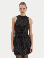 Bardot Sukienka koktajlowa Relia 60227DB Czarny Slim Fit. Czarne sukienki damskie BARDOT, bez wzorów, z syntetyku, wizytowe, bez kołnierzyka, bez ramiączek. Za 929.99 zł.