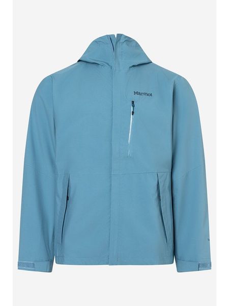 Marmot Kurtka przeciwdeszczowa "PreCip Evo Pro" w kolorze niebieskim rozmiar: S. Niebieskie kurtki outdoor męskie Marmot, s, bez wzorów, z materiału, bez kaptura. Za 290.57 zł.