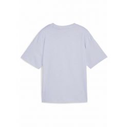 Młodzieżowa koszulka Essentials Boxy PUMA Cool Weather Blue. Niebieskia bluzki damskie Puma, m, bez wzorów, eleganckie, bez kołnierzyka, bez ramiączek. Za 79.00 zł.