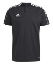 Adidas Funkcyjna koszulka polo "TIRO21" w kolorze czarnym rozmiar: S. Czarne koszulki polo męskie Adidas, s, bez wzorów, bez ramiączek. Za 74.11 zł.