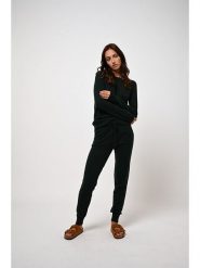 AUTHENTIC CASHMERE Kaszmirowy sweter "Etret" w kolorze ciemnozielonym rozmiar: S. Zielone swetry klasyczne damskie AUTHENTIC CASHMERE, s, z kaszmiru, bez kołnierzyka. Za 347.99 zł.